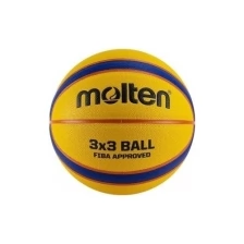 MOLTEN B33T5000 Мяч баскетбольный (стритбольный раз. 6) проф. р. 6, FIBA Appr